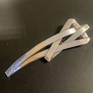 Sterling asymmetric Star brooch